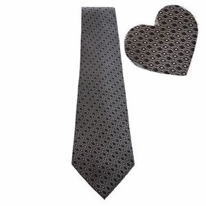 Van Heusen Tie Silver Brown Black
